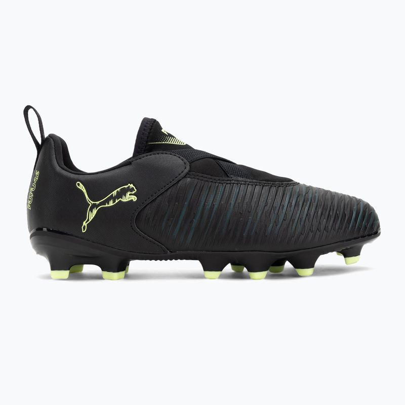 Vaikiški futbolo bateliai PUMA Future 8 Match LL FG/AG Jr puma black/fizzy light/green terrain 2