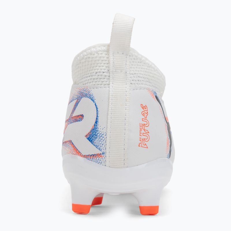 Vaikiški futbolo batai PUMA Future 8 Match FG/AG Jr puma white/puma black/glowing red 6