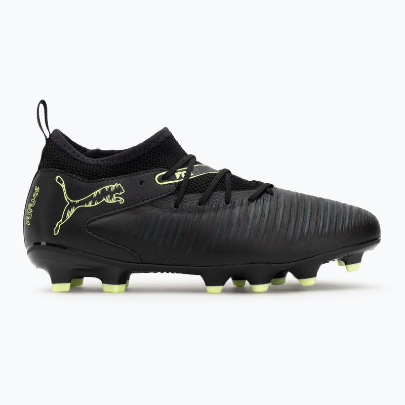 Vaikiški futbolo batai PUMA Future 8 Match FG/AG Jr puma black/fizzy light/green terrain 2