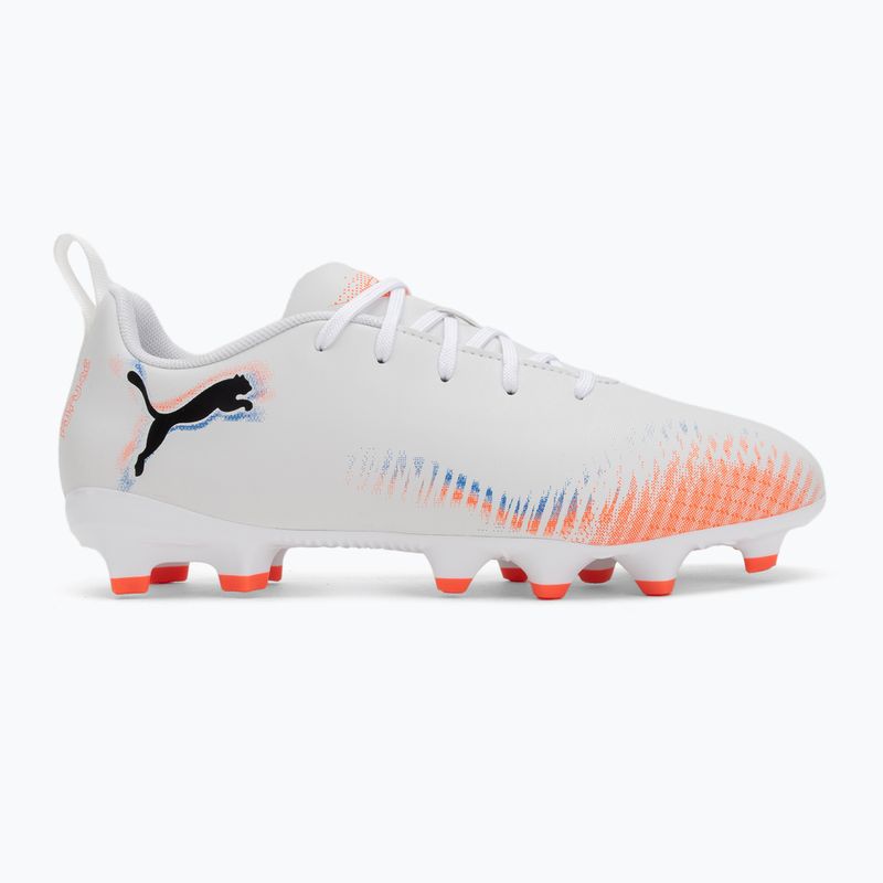 Vaikiški futbolo bateliai PUMA Future 8 Play FG/AG Jr puma white/puma black/glowing red 2