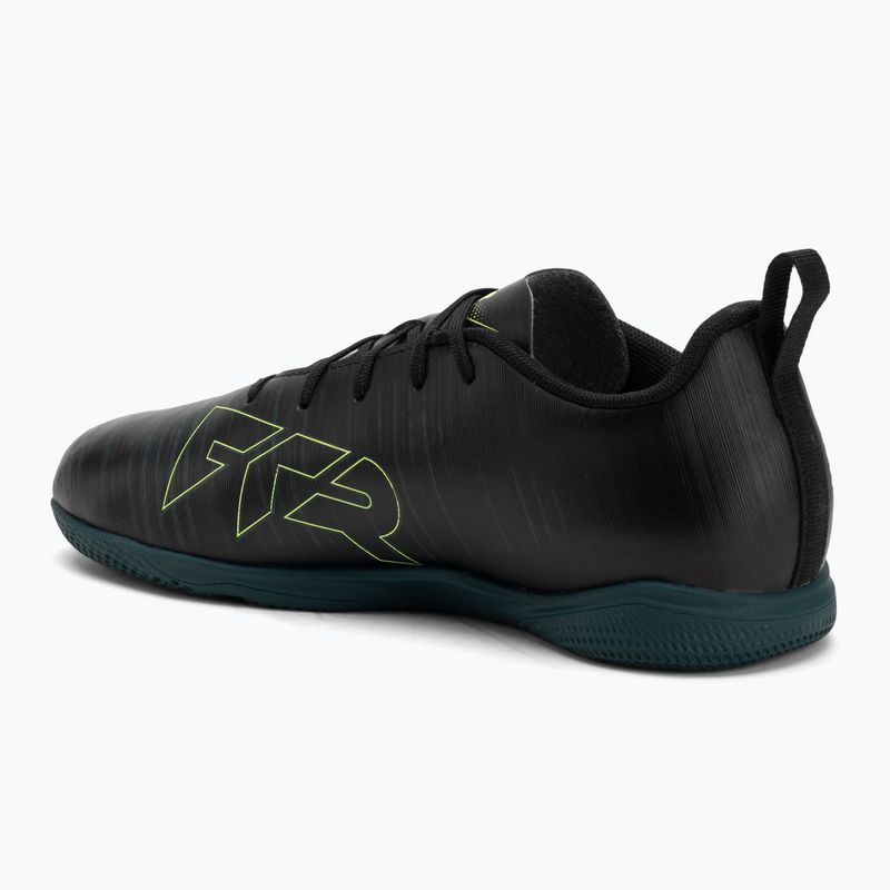Vaikiški futbolo bateliai PUMA Future 8 Play It Jr puma black/fizzy light/green terrain 3