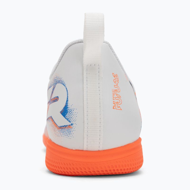 Vaikiški futbolo bateliai PUMA Future 8 Play It Jr puma white/puma black/glowing red 6