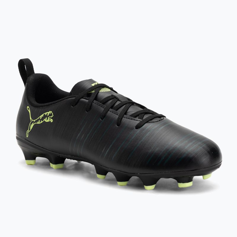 Vaikiški futbolo bateliai PUMA Future 8 Play FG/AG Jr puma black/fizzy light/green terrain