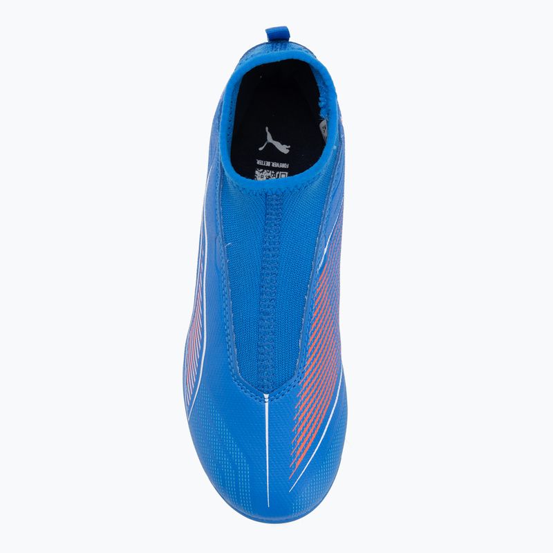Vaikiški futbolo batai PUMA Ultra 6 Match+ LL FG/AG Jr ultra blue/puma white/glowing red 5