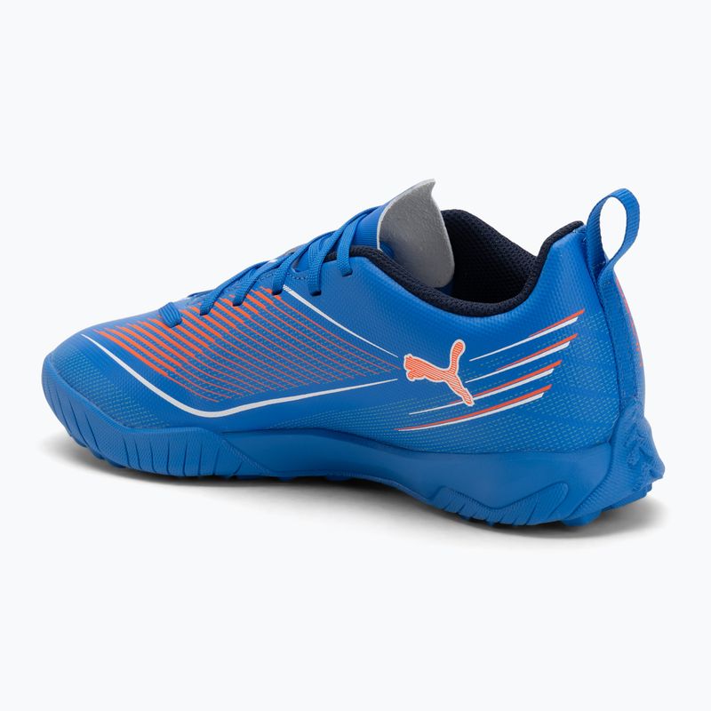 Vaikiški futbolo batai PUMA Ultra 6 Play TT Jr ultra blue/puma white/glowing red 3