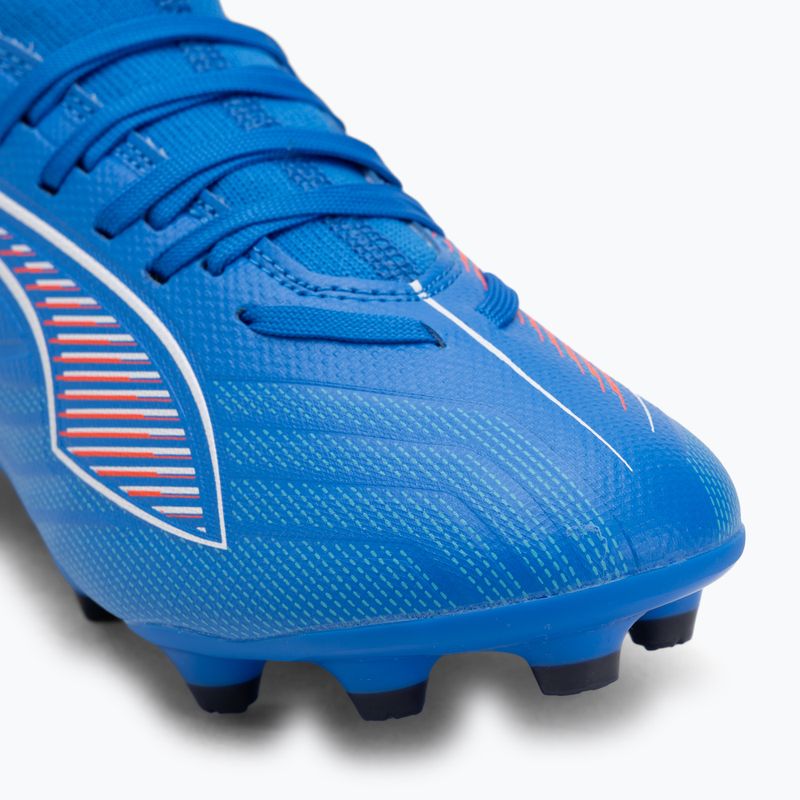 Vaikiški futbolo batai PUMA Ultra 6 Match FG/AG Jr ultra blue/puma white/glowing red 7