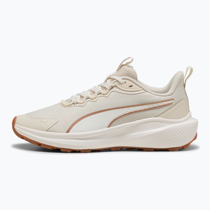 Moteriški bėgimo batai PUMA Skyrocket Lite Trail alpine snow/puma gold