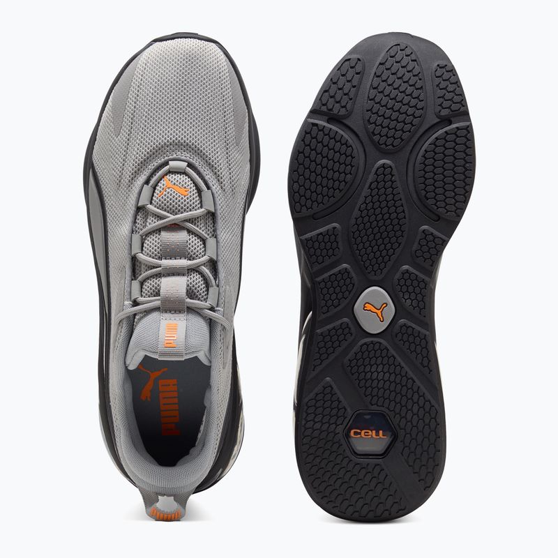 PUMA Cell Solar vyriški bateliai gray echo/puma black/heat fire 3
