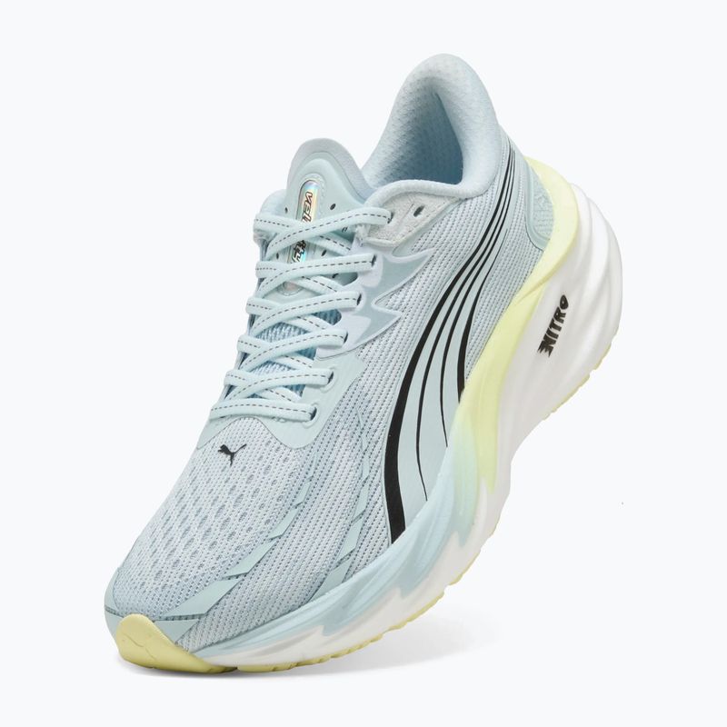 Moteriški bėgimo batai Puma Velocity Nitro 4 sea glass / gold moon 10