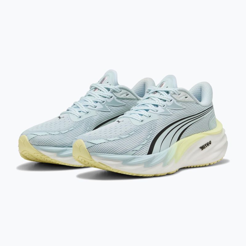 Moteriški bėgimo batai Puma Velocity Nitro 4 sea glass / gold moon 11