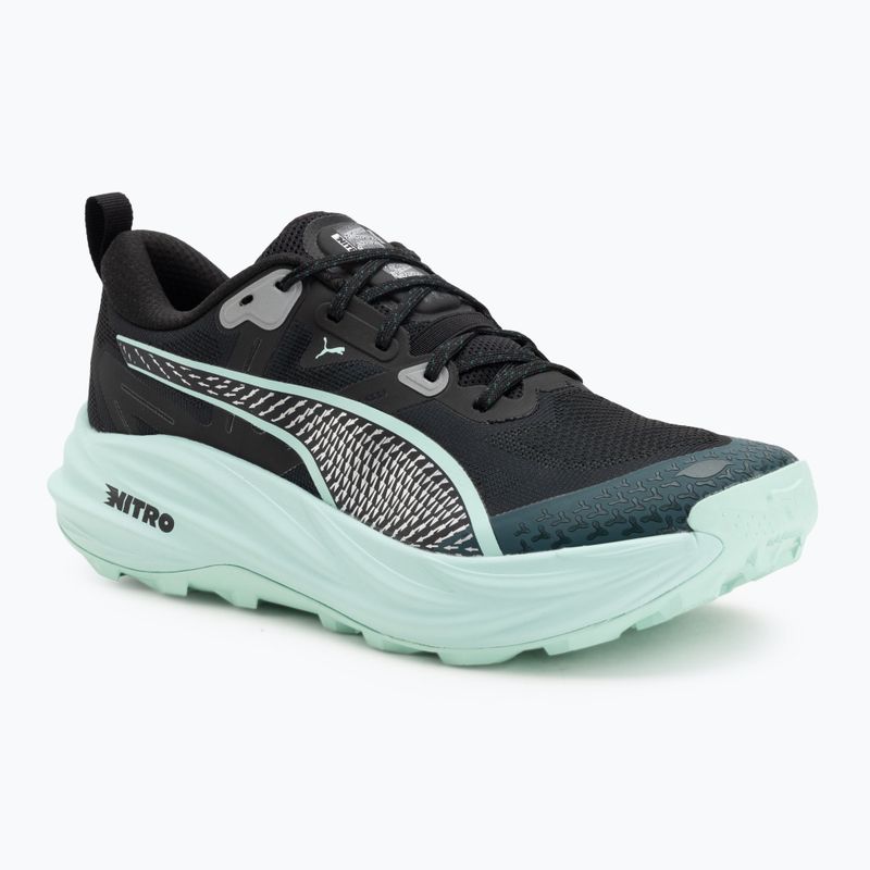Vyriški bėgimo bateliai PUMA Voyage Nitro 4 green terrain / mint melt