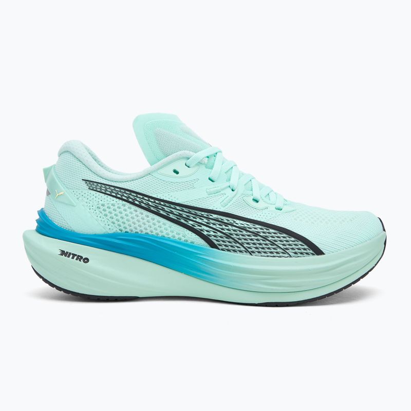 Vyriški bėgimo bateliai PUMA Deviate Nitro 3 mint melt/speed blue 2