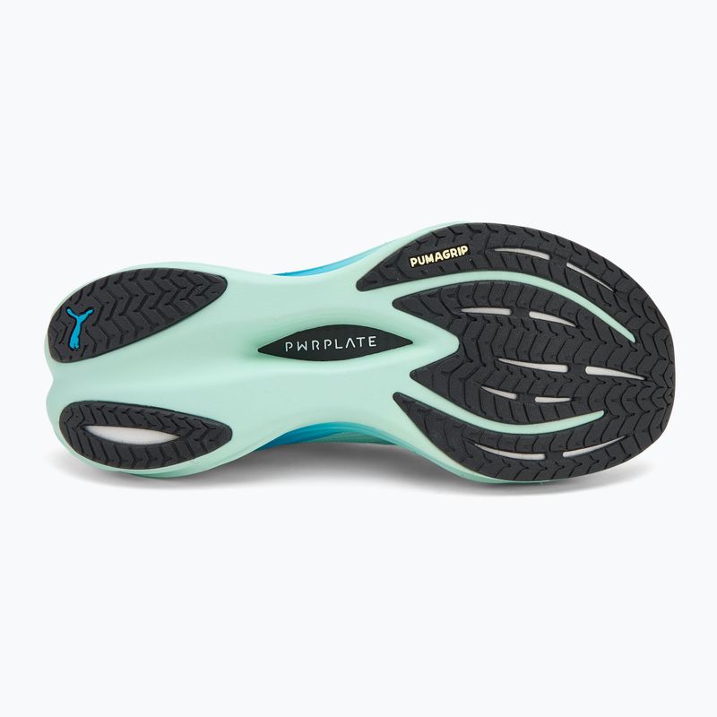 Vyriški bėgimo bateliai PUMA Deviate Nitro 3 mint melt/speed blue 4
