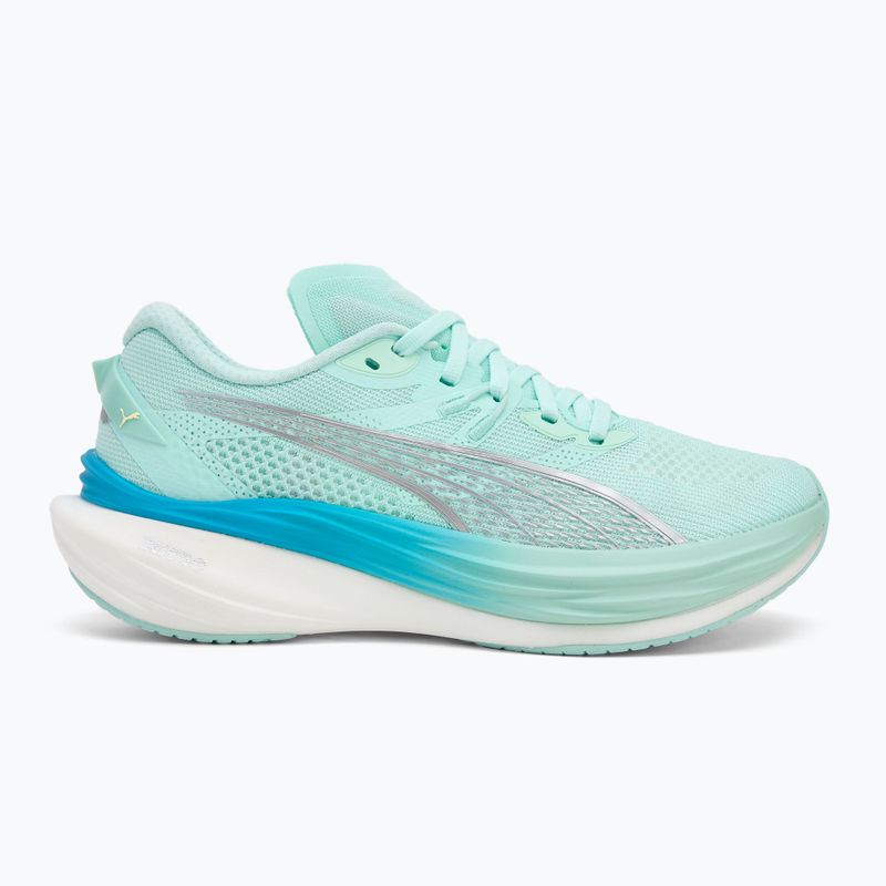 Moteriški bėgimo bateliai PUMA Deviate Nitro 3 mint melt/speed blue 2