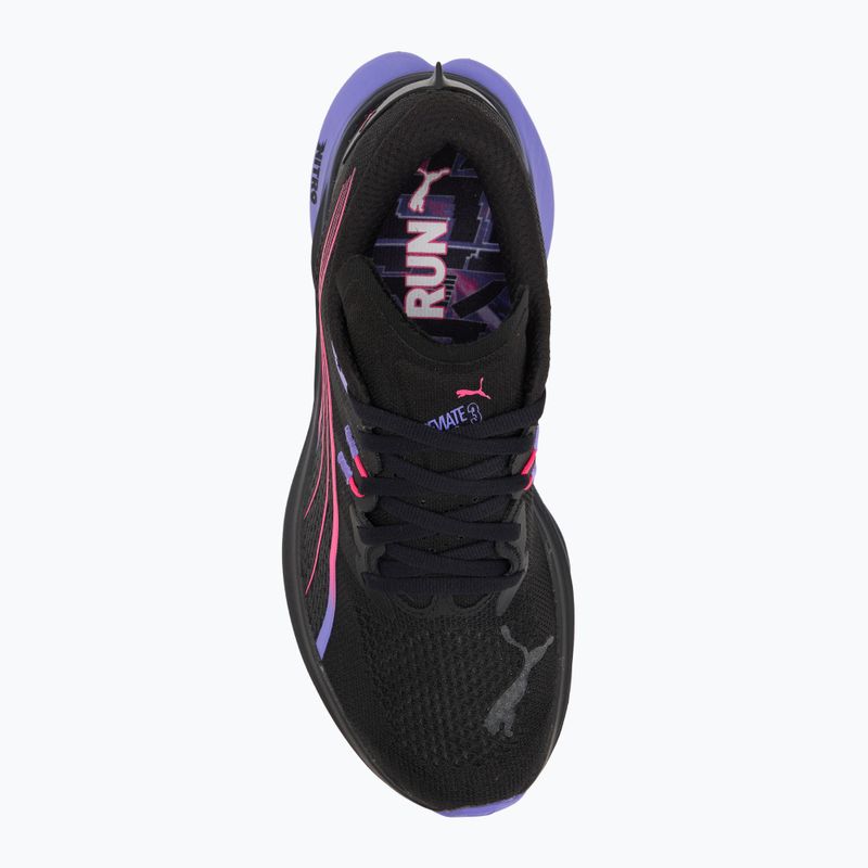 Moteriški bėgimo bateliai PUMA Deviate Nitro 3 Digitokyo puma black / fluro pink pes 5