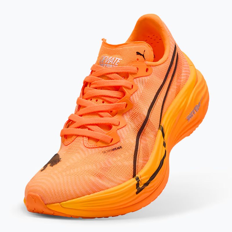 Moteriški bėgimo batai PUMA Deviate Nitro Elite 3 heat fire/puma black 8