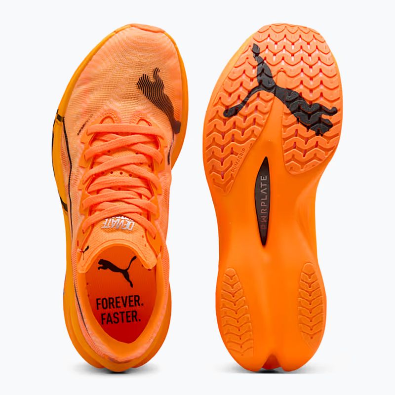 Moteriški bėgimo batai PUMA Deviate Nitro Elite 3 heat fire/puma black 10