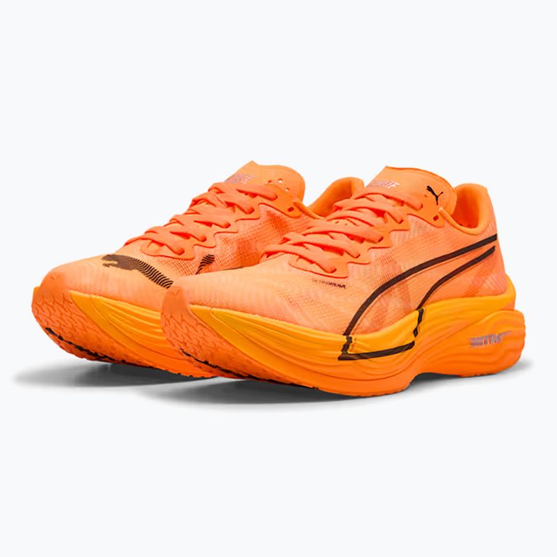 Moteriški bėgimo batai PUMA Deviate Nitro Elite 3 heat fire/puma black 11