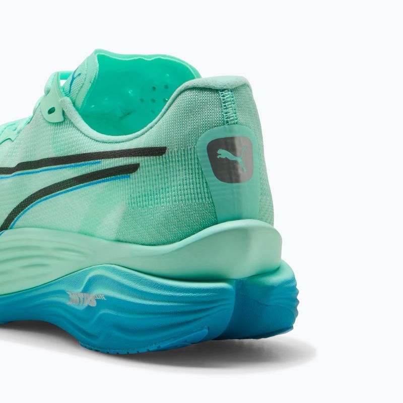 Vyriški bėgimo bateliai PUMA Deviate Nitro Elite 3 mint melt/speed blue 13