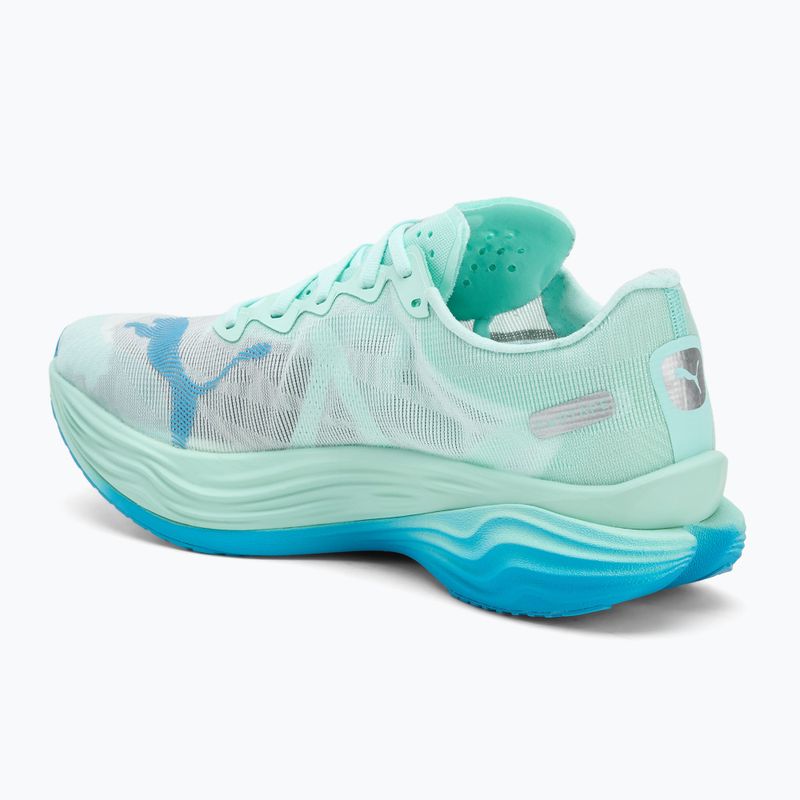 Vyriški bėgimo bateliai PUMA Deviate Nitro Elite 3 mint melt/speed blue 3