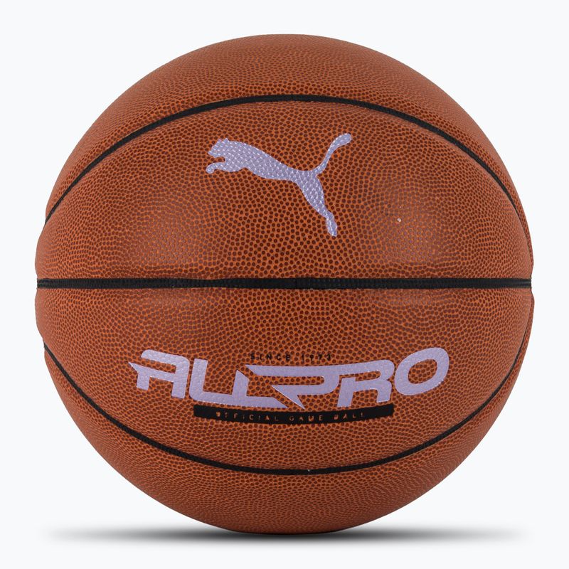 PUMA teamJAWS All Pro Krepšinio krepšinio odinis rudas/puma juodas dydis 7