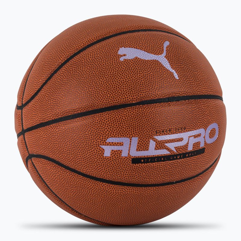 PUMA teamJAWS All Pro Krepšinio krepšinio odinis rudas/puma juodas dydis 7 2