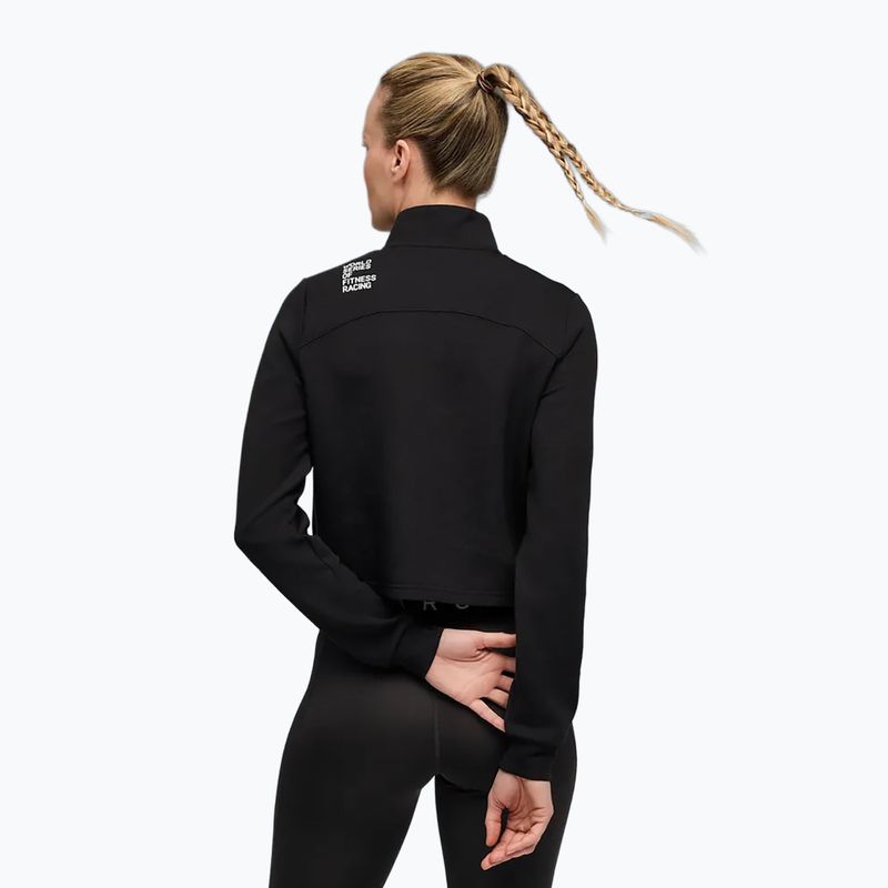 Moteriškas džemperis Puma Hyrox Cloudspun 1/4 Zip puma black 3