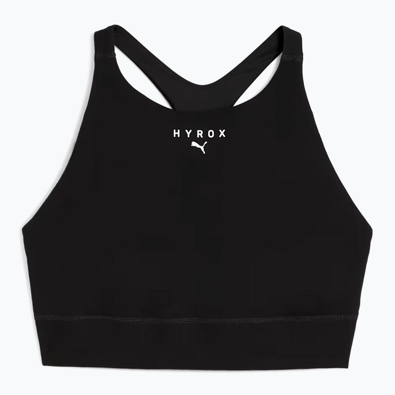 Sportinė liemenėlė PUMA x HYROX Shapeluxe aukštu kaklu juoda 6