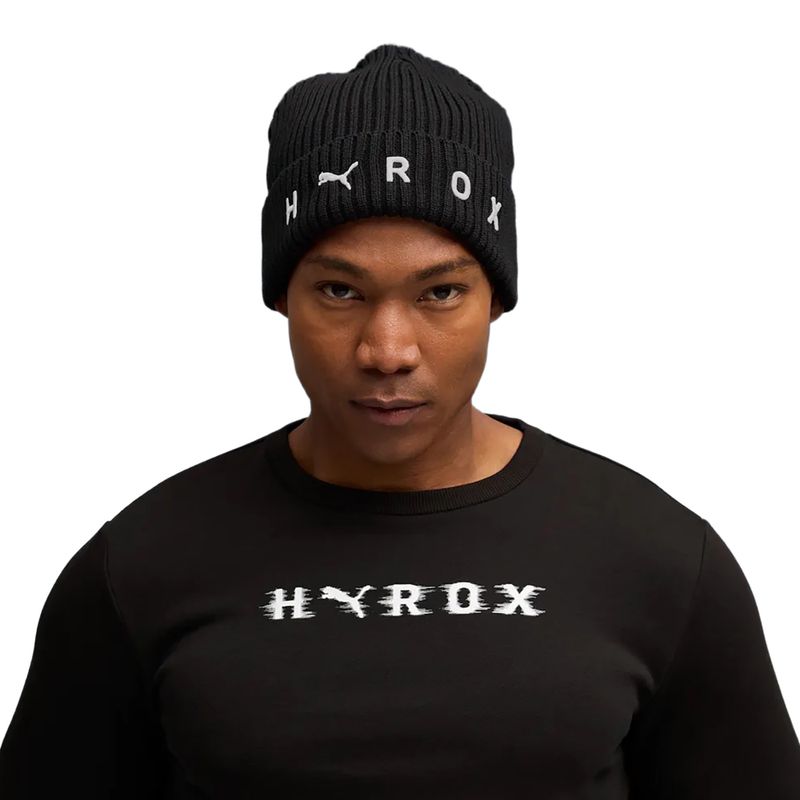 Žieminė kepurė PUMA x HYROX Mid Crown Beanie juoda 4