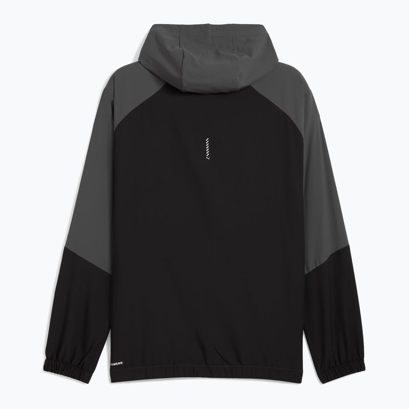 Vyriška bėgimo striukė PUMA Run Ultraweave Hooded dusky gray 2