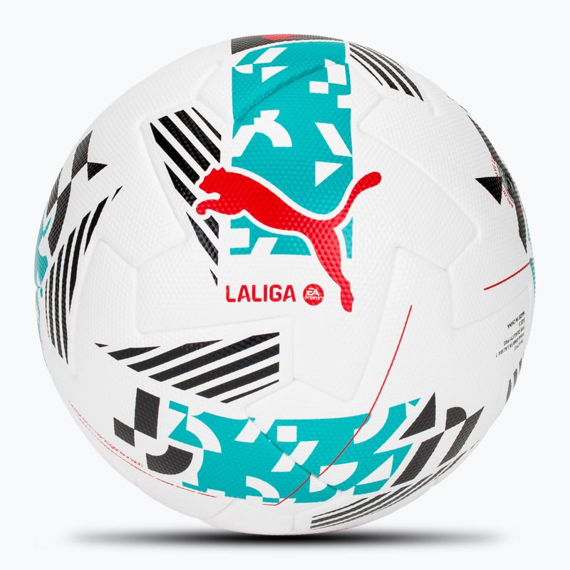 Futbolo kamuolys PUMA Orbita Laliga 1 FIFA Quality Pro puma white/multicolor dydis 5