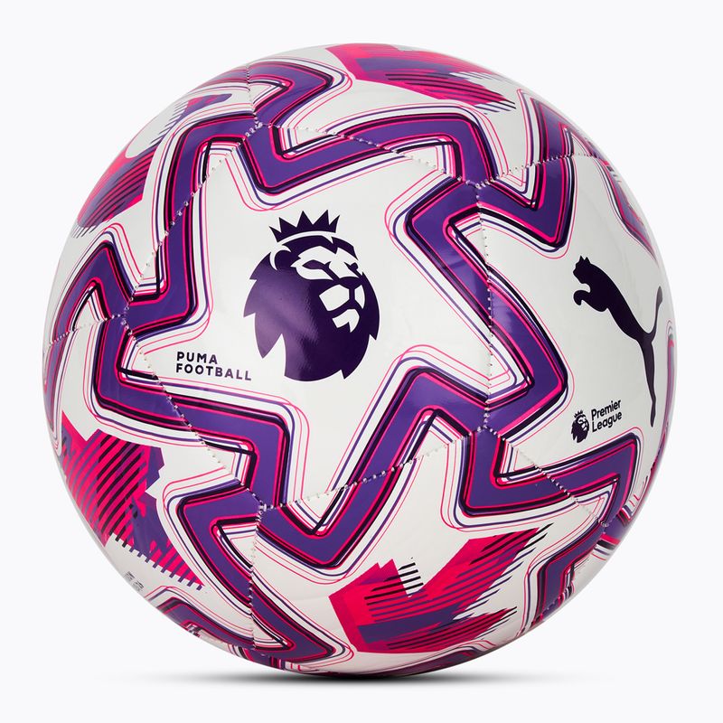 PUMA Orbita Play PL Brilliance futbolo kamuolys puma balta/daugiaspalvė dydis 4 2