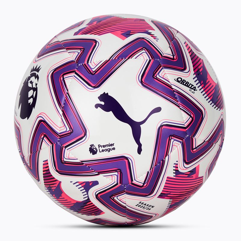 PUMA Orbita Play PL Brilliance futbolo kamuolys puma balta/daugiaspalvė dydis 5