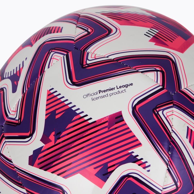 PUMA Orbita Play PL Brilliance futbolo kamuolys puma balta/daugiaspalvė dydis 5 4