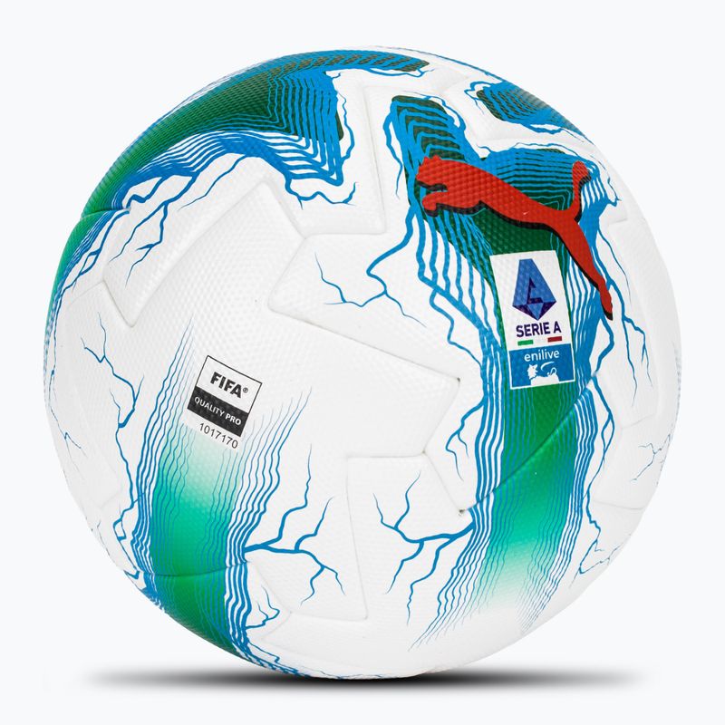 Futbolo kamuolys PUMA Orbita Serie A FIFA Quality Pro puma white/multicolor dydis 5 2