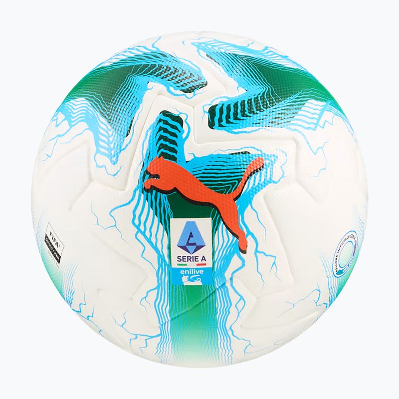 Futbolo kamuolys PUMA Orbita Serie A FIFA Quality Pro puma white/multicolor dydis 5