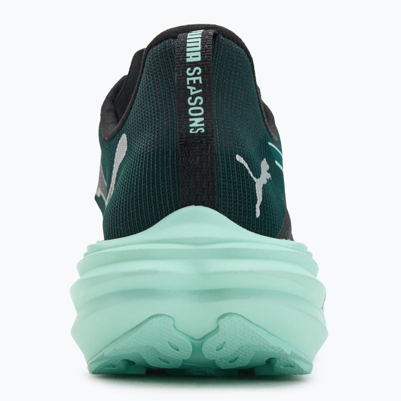 Vyriški PUMA Deviate Nitro Elite Trail green terrain / mint melt bėgimo bateliai 6
