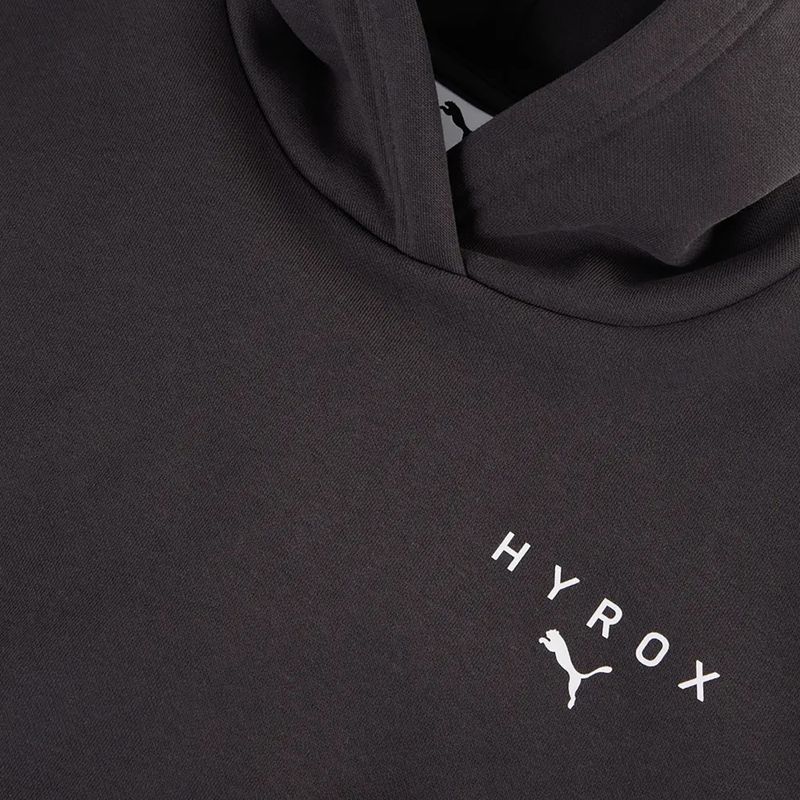 Moteriškas džemperis Puma Hyrox World Cropped Hoodie black/white 3