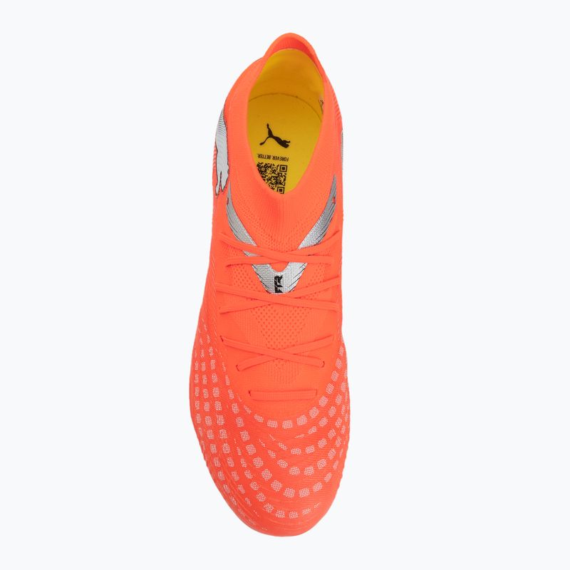 Futbolo bateliai PUMA Future 9 Fusion FG/AG glowing red/puma white/puma black/puma silver 5