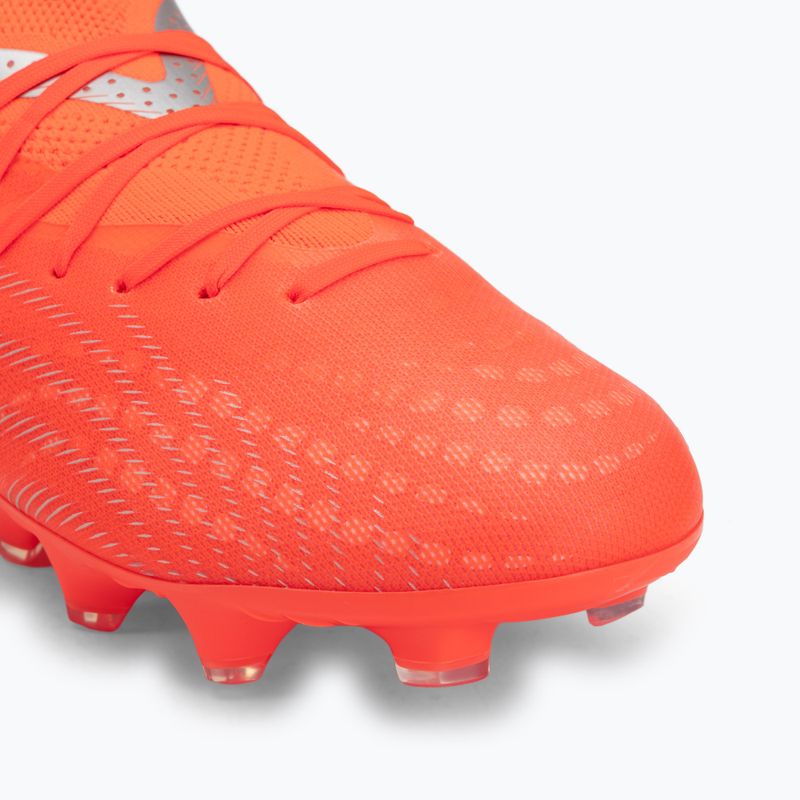 Vaikiški futbolo bateliai PUMA Future 9 Pro FG/AG Jr glowing red/puma white/puma black/puma silver 7