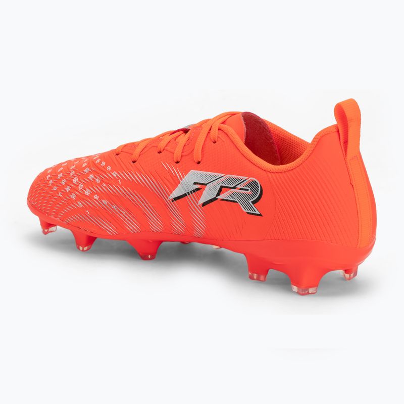 Vaikiški futbolo bateliai PUMA Future 9 Play FG/AG Jr glowing red/puma white/puma black/puma silver 3