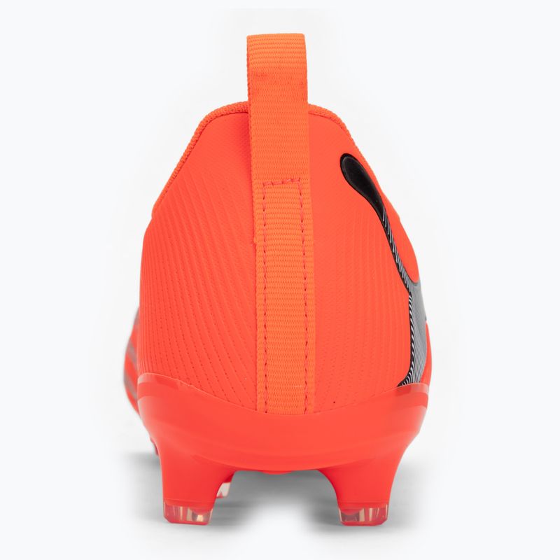 Vaikiški futbolo bateliai PUMA Future 9 Play FG/AG Jr glowing red/puma white/puma black/puma silver 6