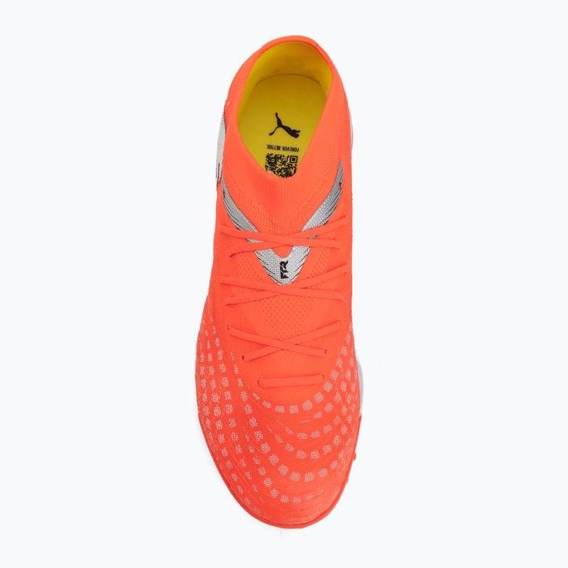 Futbolo bateliai PUMA Future 9 Match TT glowing red/puma white/puma black/puma silver 5