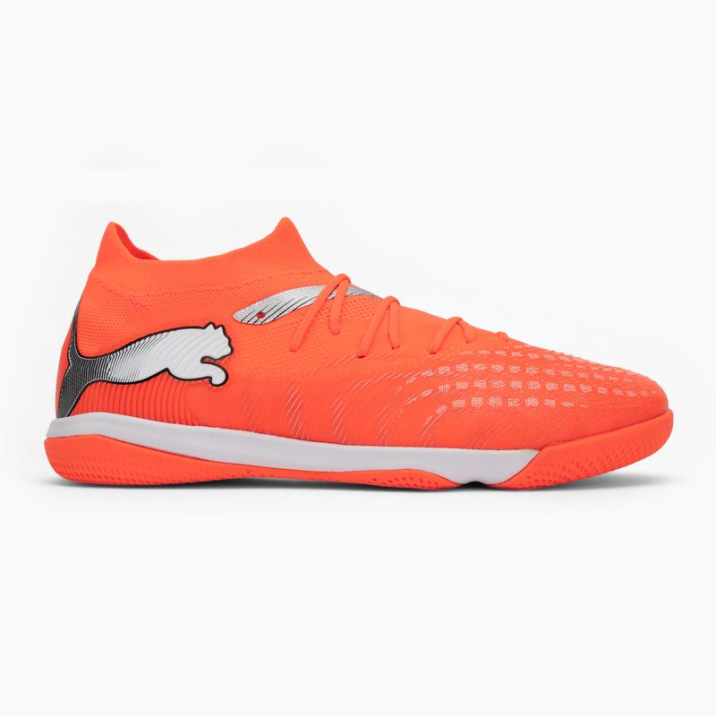 Futbolo bateliai PUMA Future 9 Match IT glowing red/puma white/puma black/puma silver 2