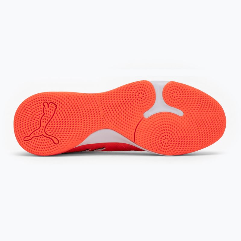 Futbolo bateliai PUMA Future 9 Match IT glowing red/puma white/puma black/puma silver 4