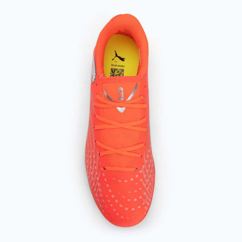 Futbolo bateliai PUMA Future 9 Play IT glowing red/puma white/puma black/puma silver 5
