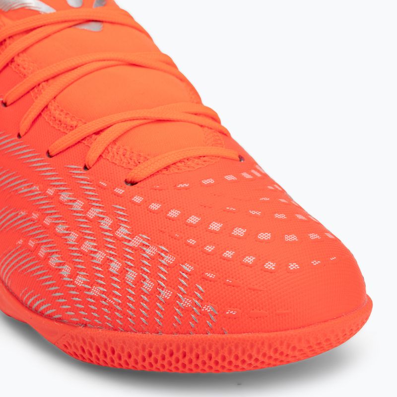 Futbolo bateliai PUMA Future 9 Play IT glowing red/puma white/puma black/puma silver 7