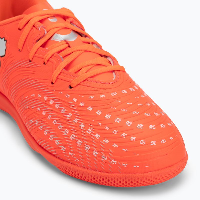 Vaikiški futbolo bateliai PUMA Future 9 Play IT Jr glowing red/puma white/puma black/puma silver 7