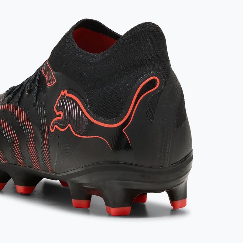 Vaikiški futbolo batai PUMA Future 9 Pro FG/AG Jr puma black/puma white/blue jewel 13