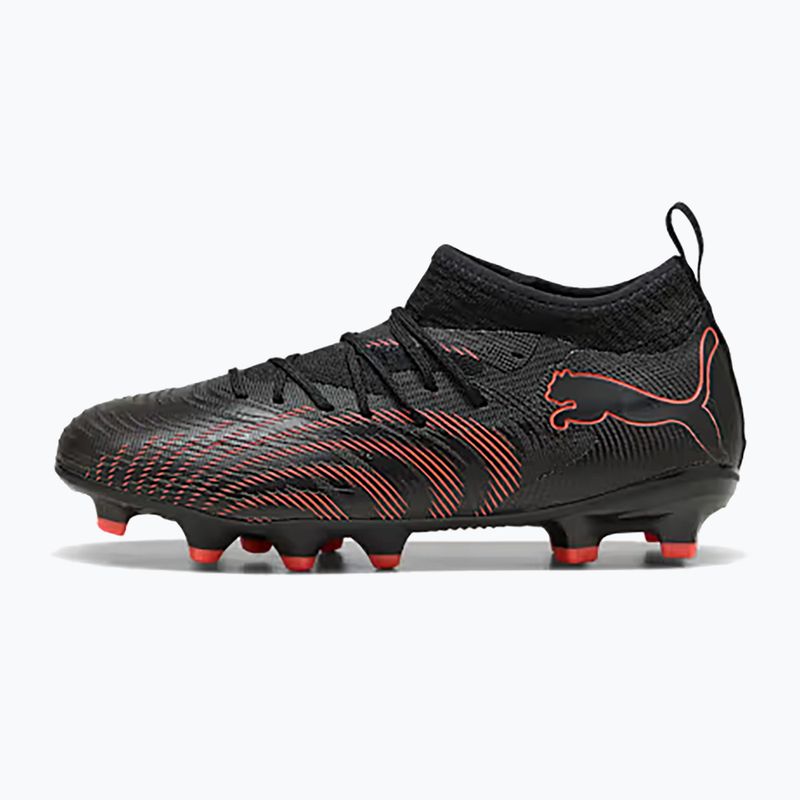 Vaikiški futbolo batai PUMA Future 9 Match FG/AG Jr puma black/glowing red/strong grey 8